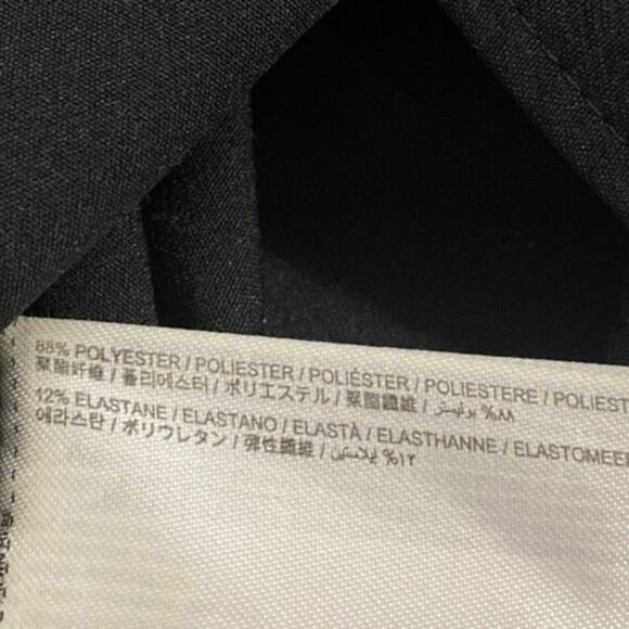 MNG Mango Black Sleeveless Tie Waist Mock Neck Tank Sheath Mini Dress Size 0 - Picture 4 of 4